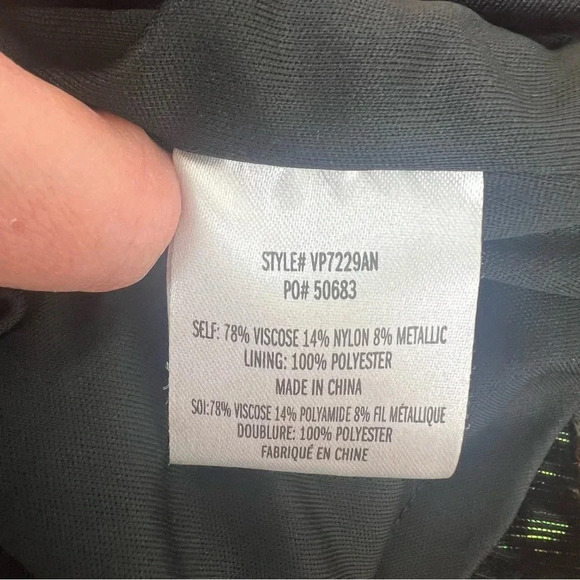 Anthropologie Eva Franco Pasquette Velvet Wide-Leg Pants Floral Print Size 4 - Picture 11 of 11